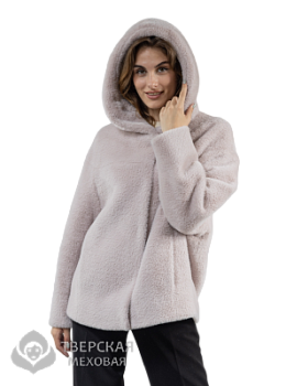 Пальто "Гуччи" цвет св.сиреневый